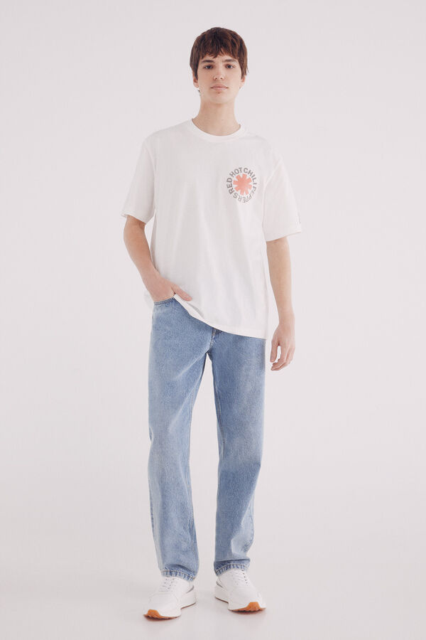 Springfield Red Hot Chili Peppers T-shirt beige