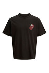 Jack & Jones T-shirt com estampa nas costas preto