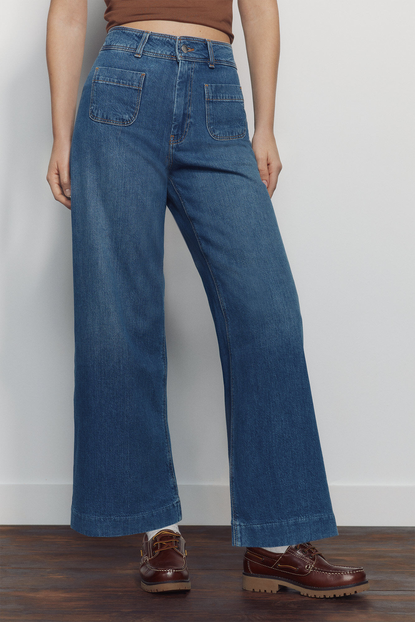 Springfield Jeans Sailor cropped