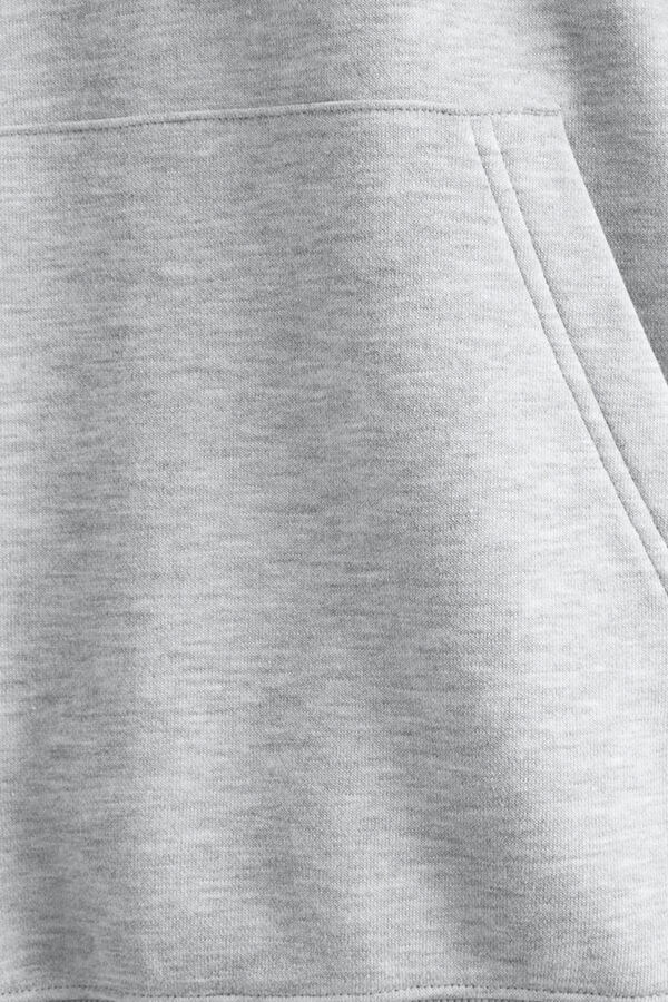 New Balance sweatshirt desportiva com capuz  cinzento