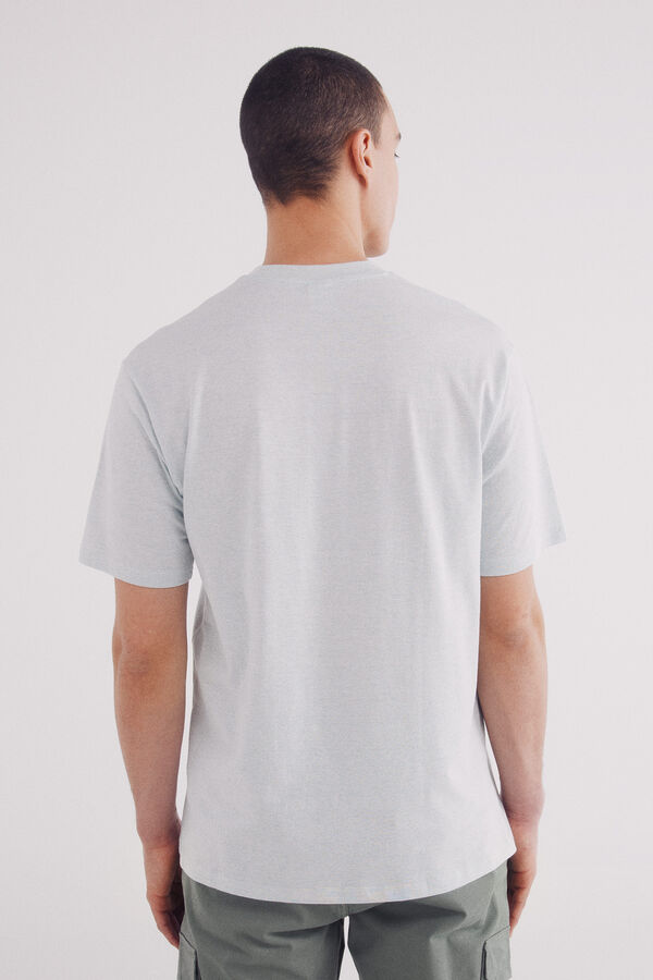 Springfield Camisola microrriscas verde