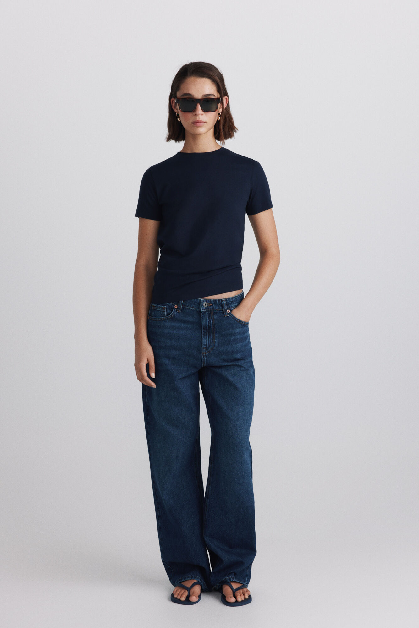 Springfield Camiseta b&aacute;sica algod&oacute;n lisa