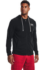 Under Armour Sweatshirt com capuz preto