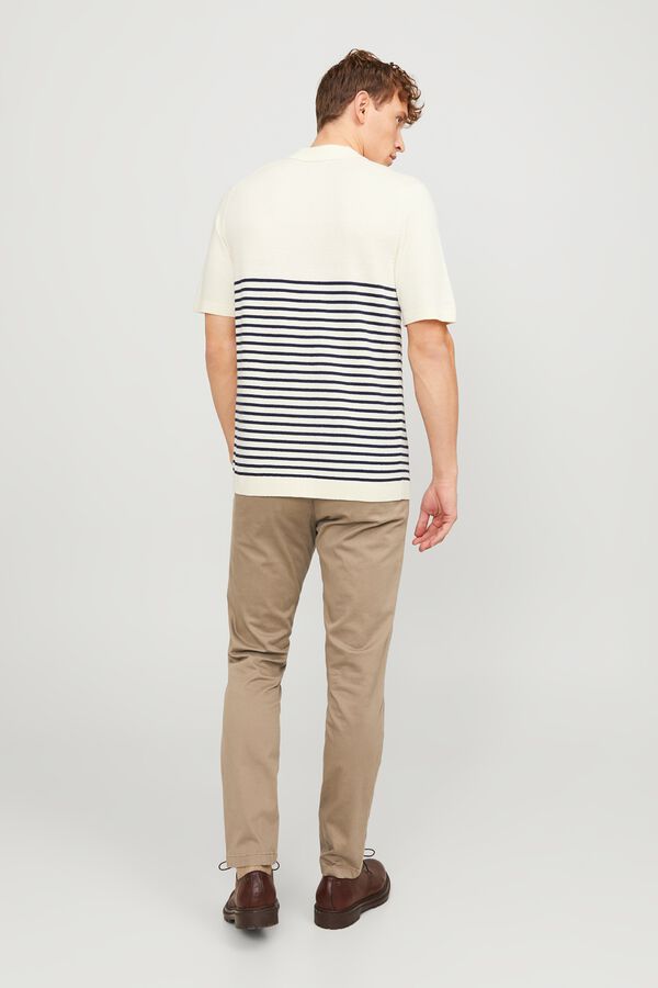 Jack & Jones Cal&ccedil;as chino slim bege