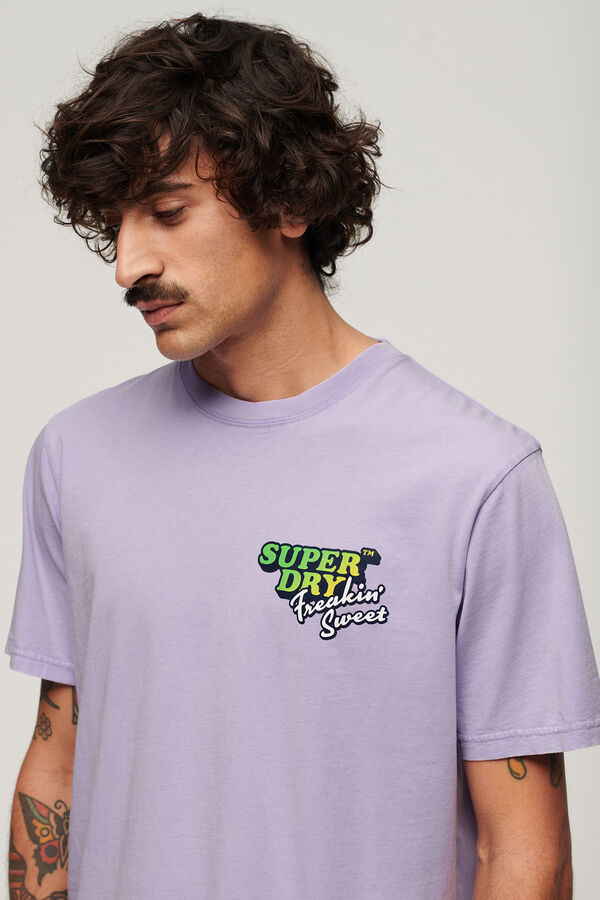 Springfield Neon Travel loose fit T-shirt purple