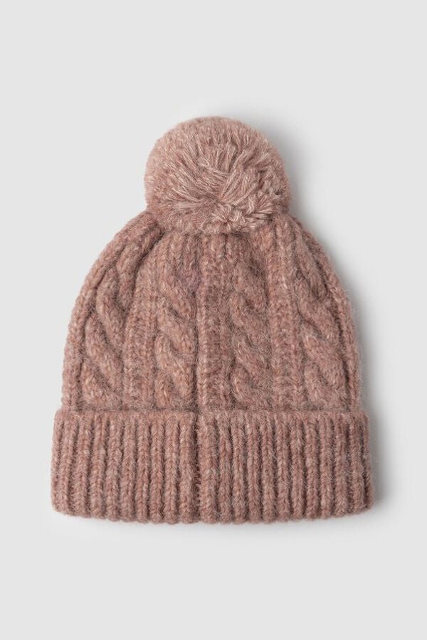Pepe jeans Boné de malha malha rosa