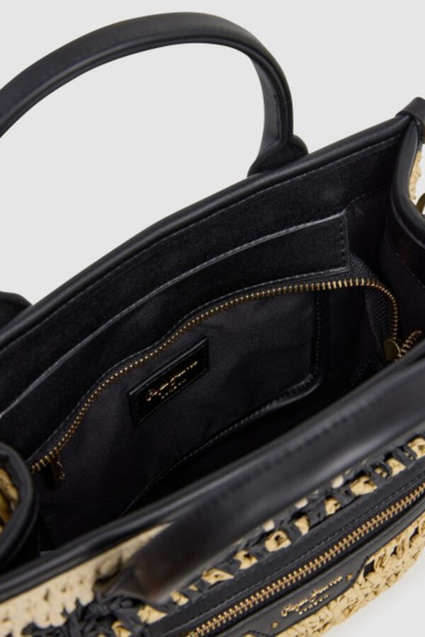 Pepe Jeans Mala de m&atilde;o e tiracolo preto