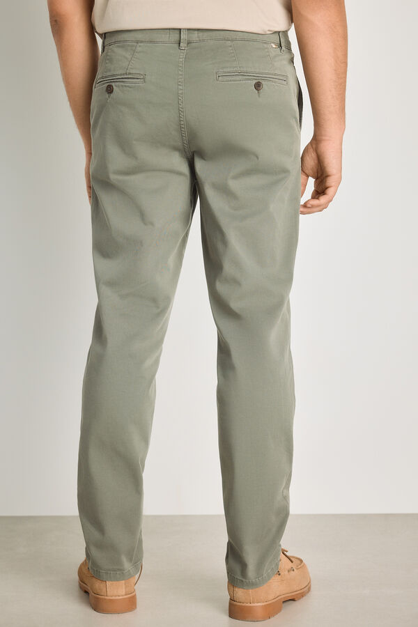 Jack & Jones Cal&ccedil;as chino regular cinzento
