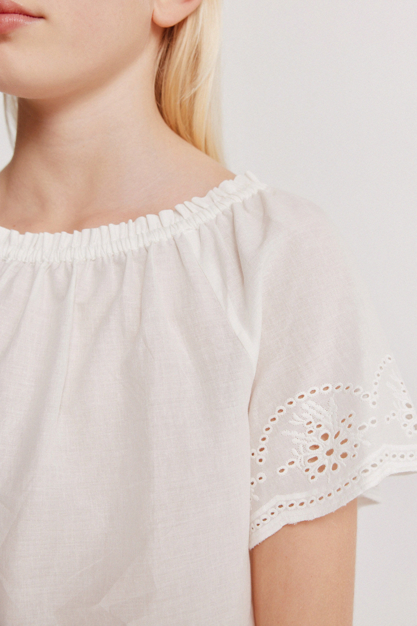 Springfield Kids Blusa bordada para menina