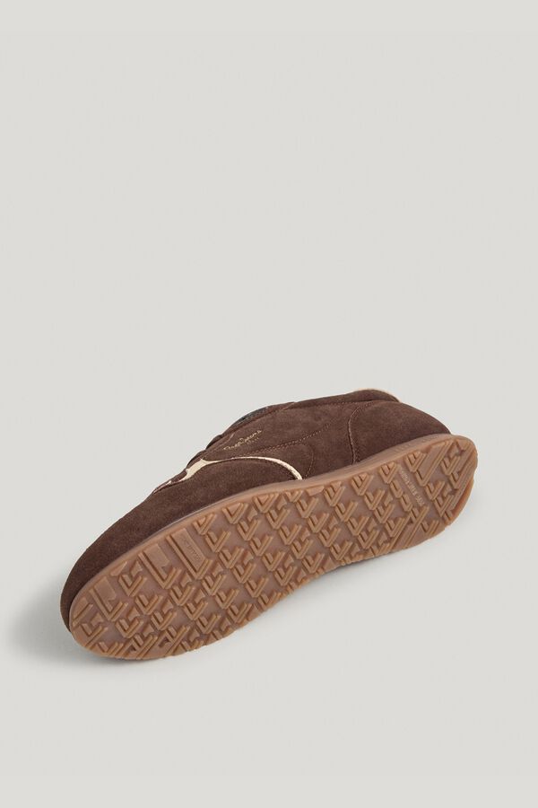 Pepe Jeans Sapatilhas de pele castanho