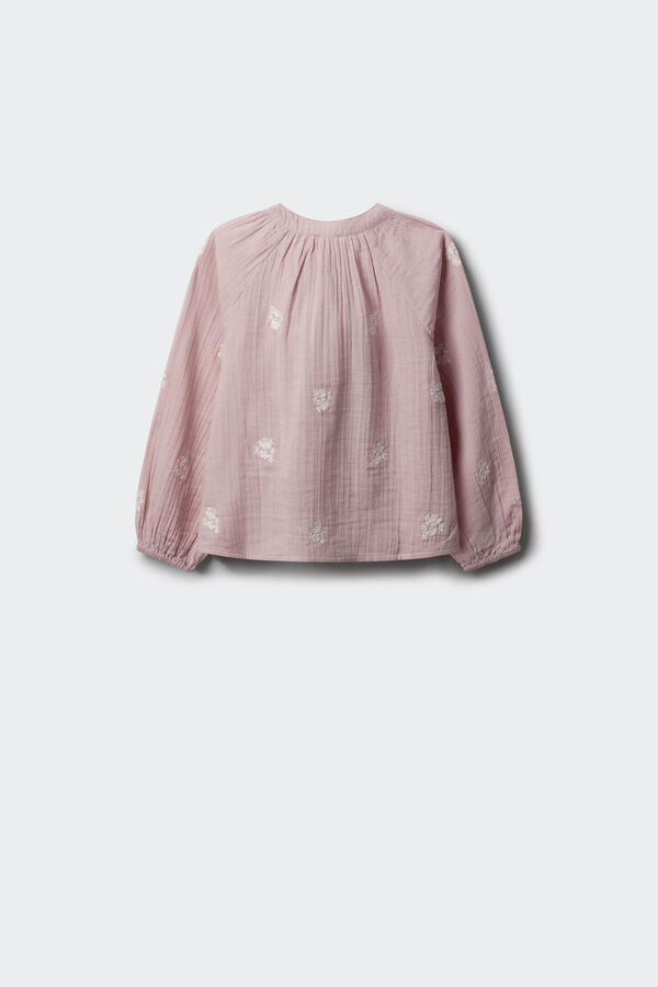 Springfield Kids Blusa de manga comprida para menina rosa