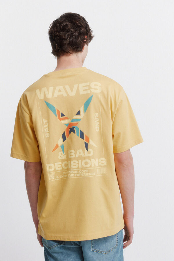 Springfield T-shirt waves estampado