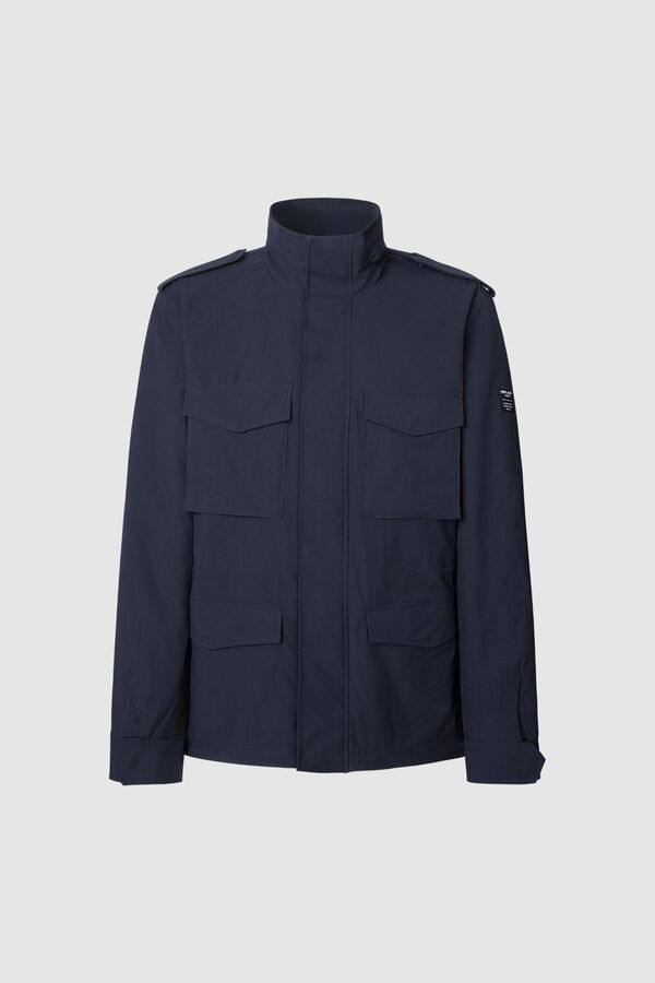 Pepe Jeans Jaqueta Sahariana Stretch azul