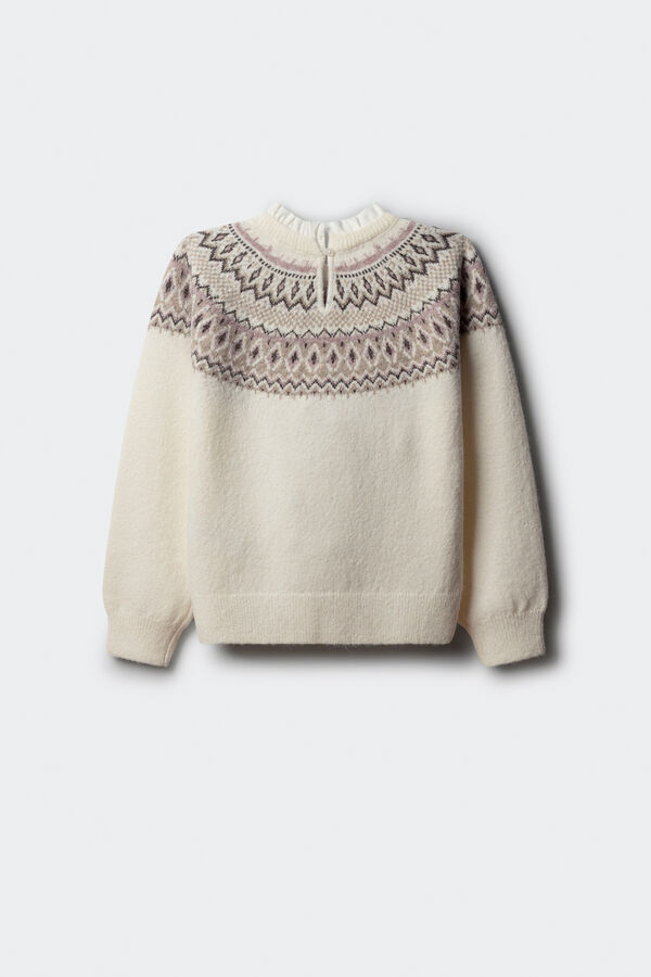 Springfield Kids Camisola grego para menina vison