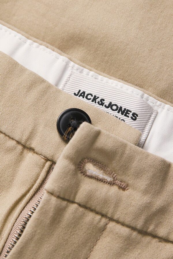 Jack & Jones Bermuda chino regular fit cru