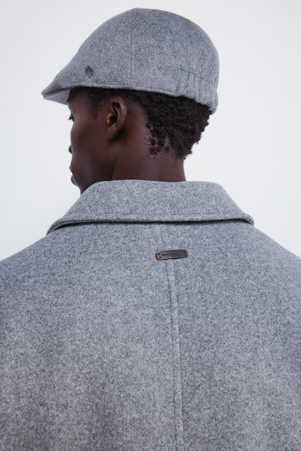 Springfield Sobretudo elástico confortável cinzento