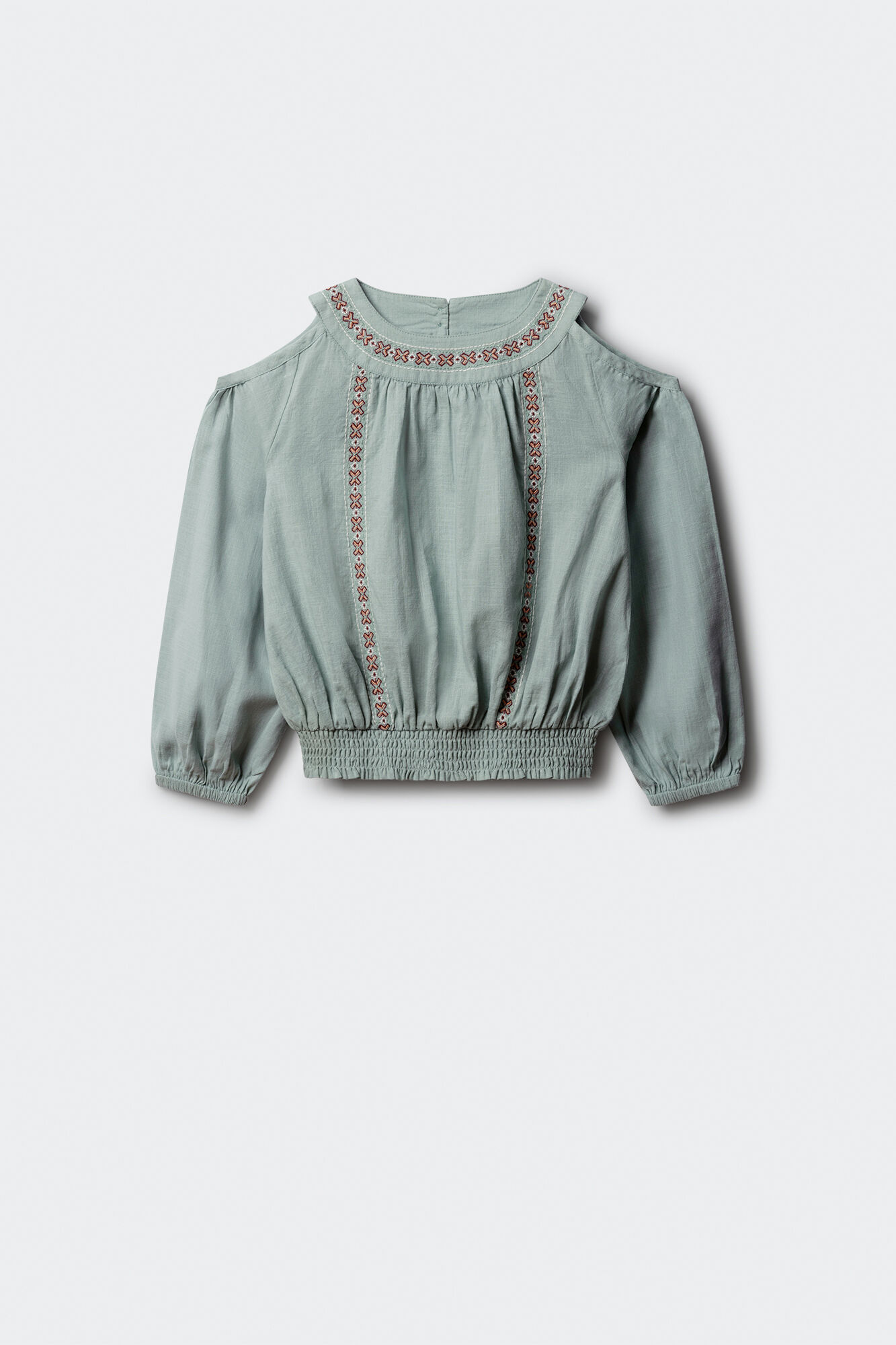 Springfield Kids Blusa com ombros cut out para menina