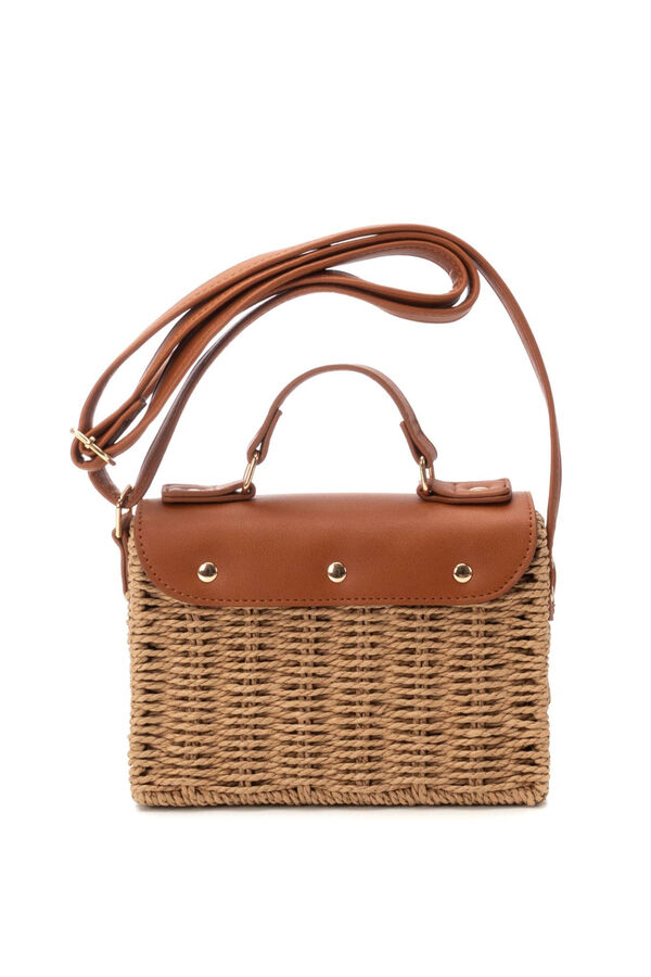 XTI Bolsa De R&aacute;fia estampado