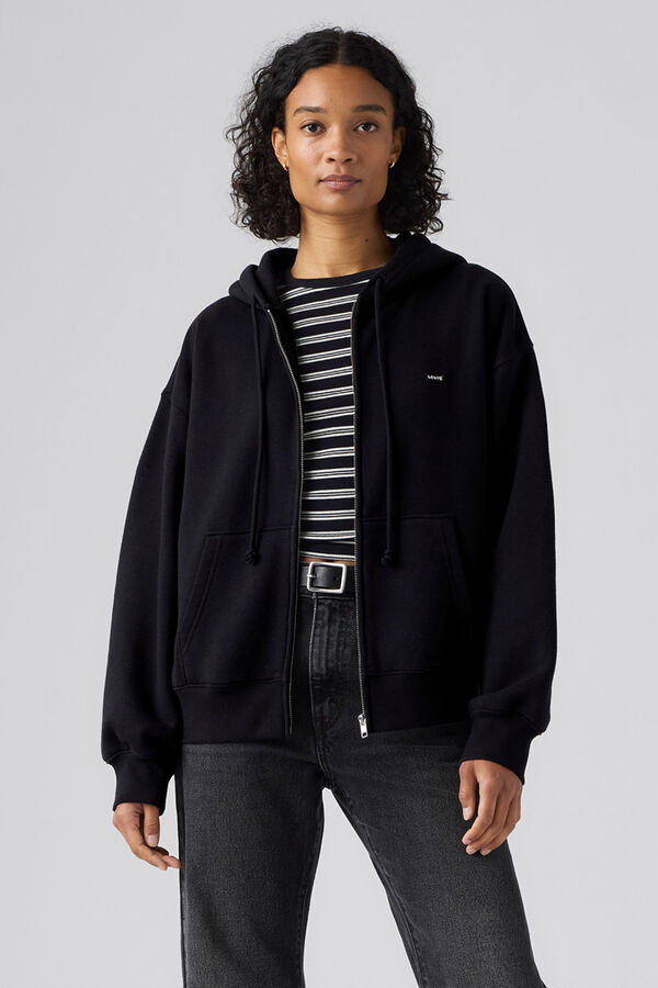 Levi's Sweatshirt com capuz preto