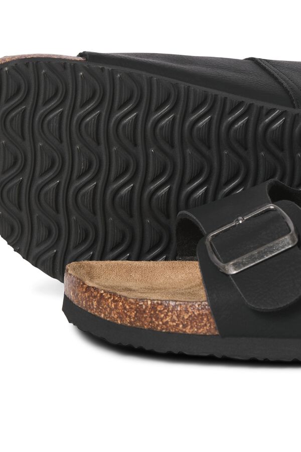 Jack & Jones Lightweight sole buckle sandals black