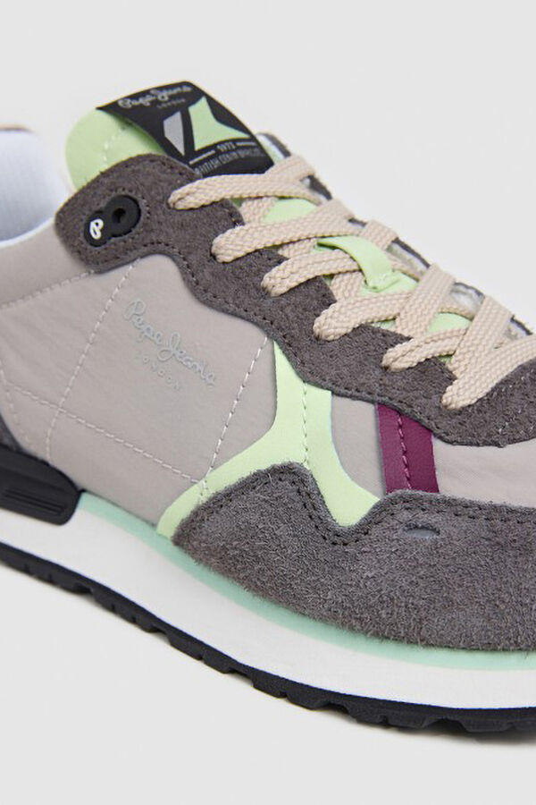 Pepe Jeans Sapatilhas retro cinzento