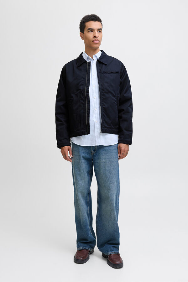 Jack & Jones Casaco aviador azul