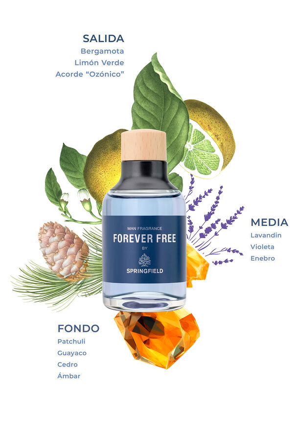 Springfield FRAGR&Acirc;NCIA SPF FOREVER FREE azul