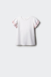 Springfield Kids T-shirt com folhos para menina