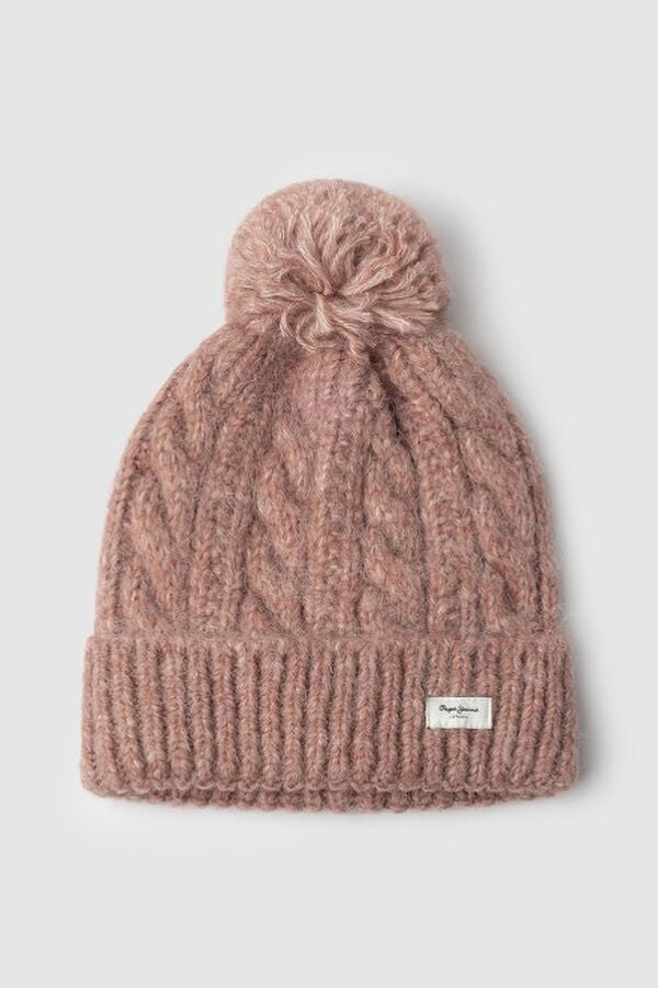 Pepe jeans Boné de malha malha rosa