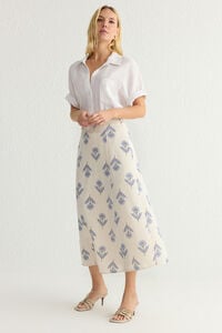 Trendyol Saia midi estampada
