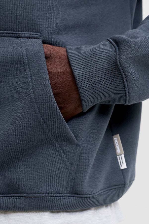 Jack & Jones Sweatshirt loose com capuz azul