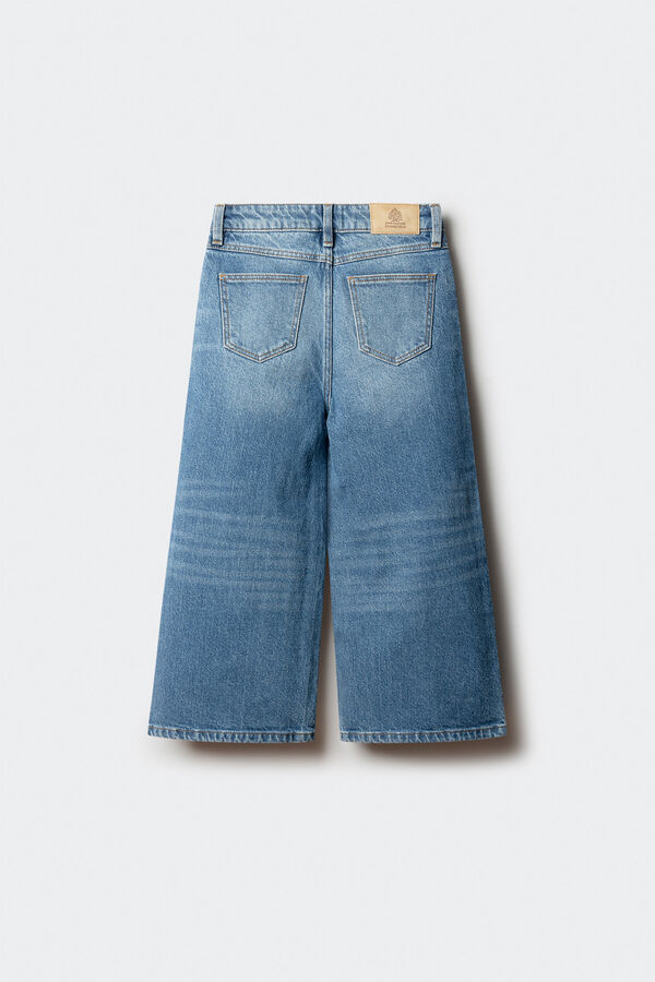 Springfield Kids Girls' denim culottes jeans blue