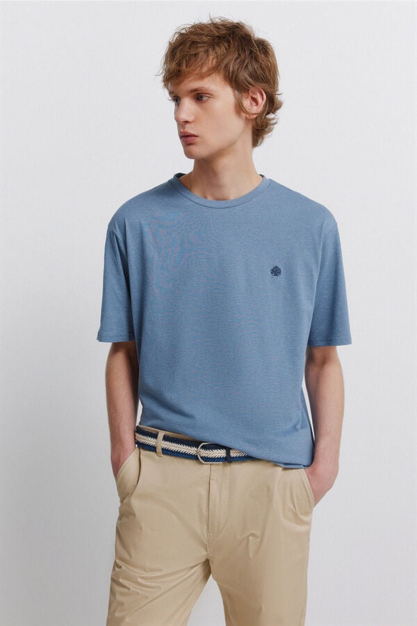 Springfield T-shirt escura azul