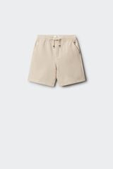 Springfield Kids Bermuda chino em malha para menino Caqui escuro