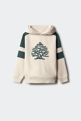 Springfield Kids Sweatshirt de capuz estampado