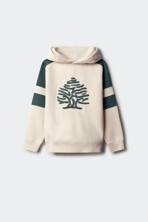 Springfield Kids Sweatshirt de capuz estampado