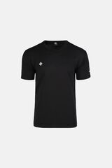 Izas T-shirt de manga curta el&aacute;stica preto