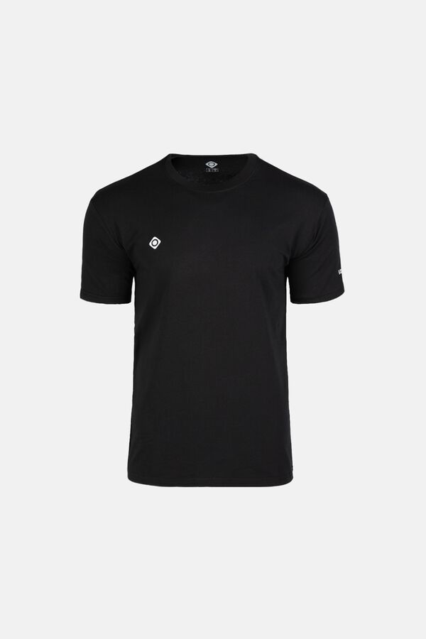 Izas T-shirt de manga curta el&aacute;stica preto