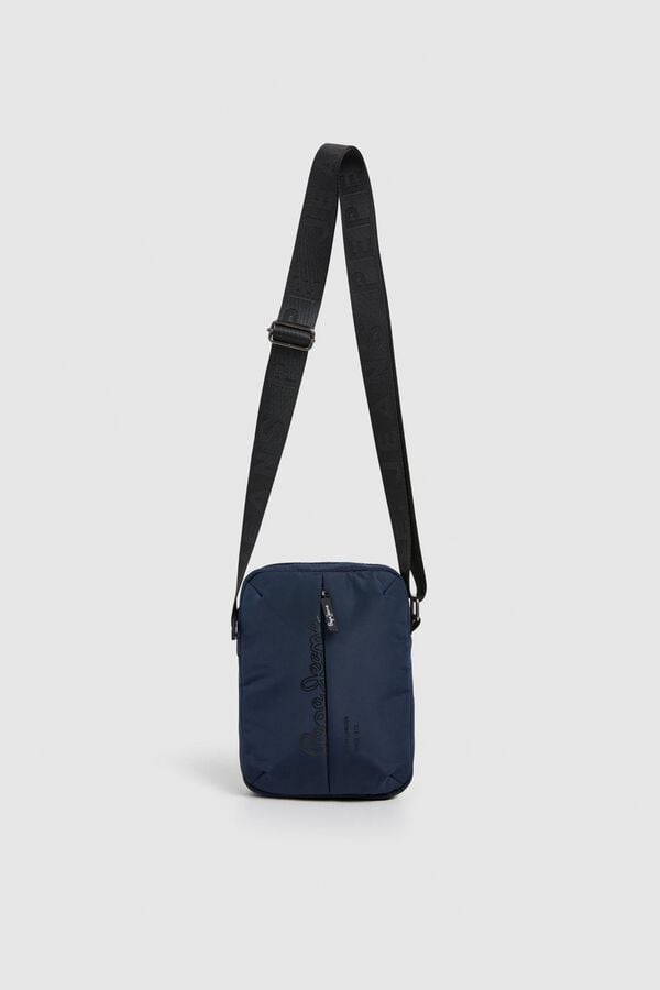 Pepe Jeans Bolso Reporter Con Logo azul