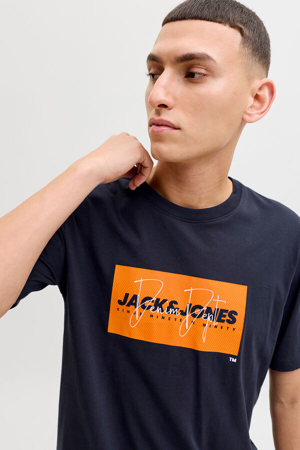 Jack & Jones T-shirt regular fit azul