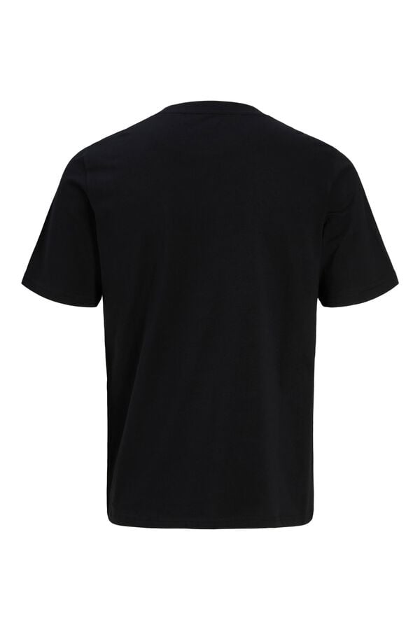 Jack & Jones PLUS T-shirt de manga curta com logo preto