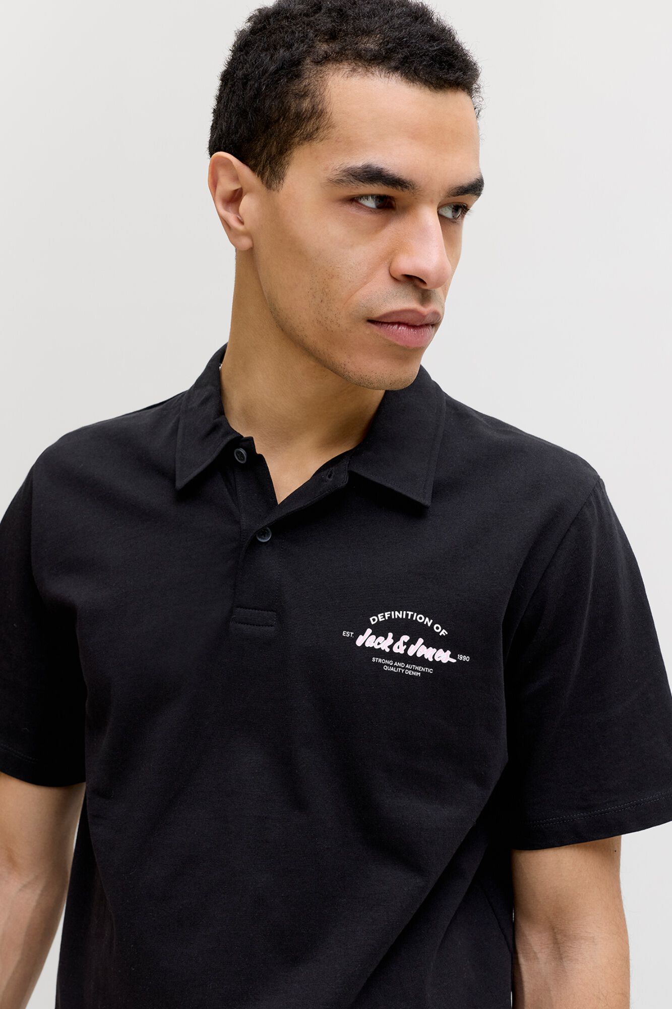 Jack & Jones Polo regular fit em algod&atilde;o