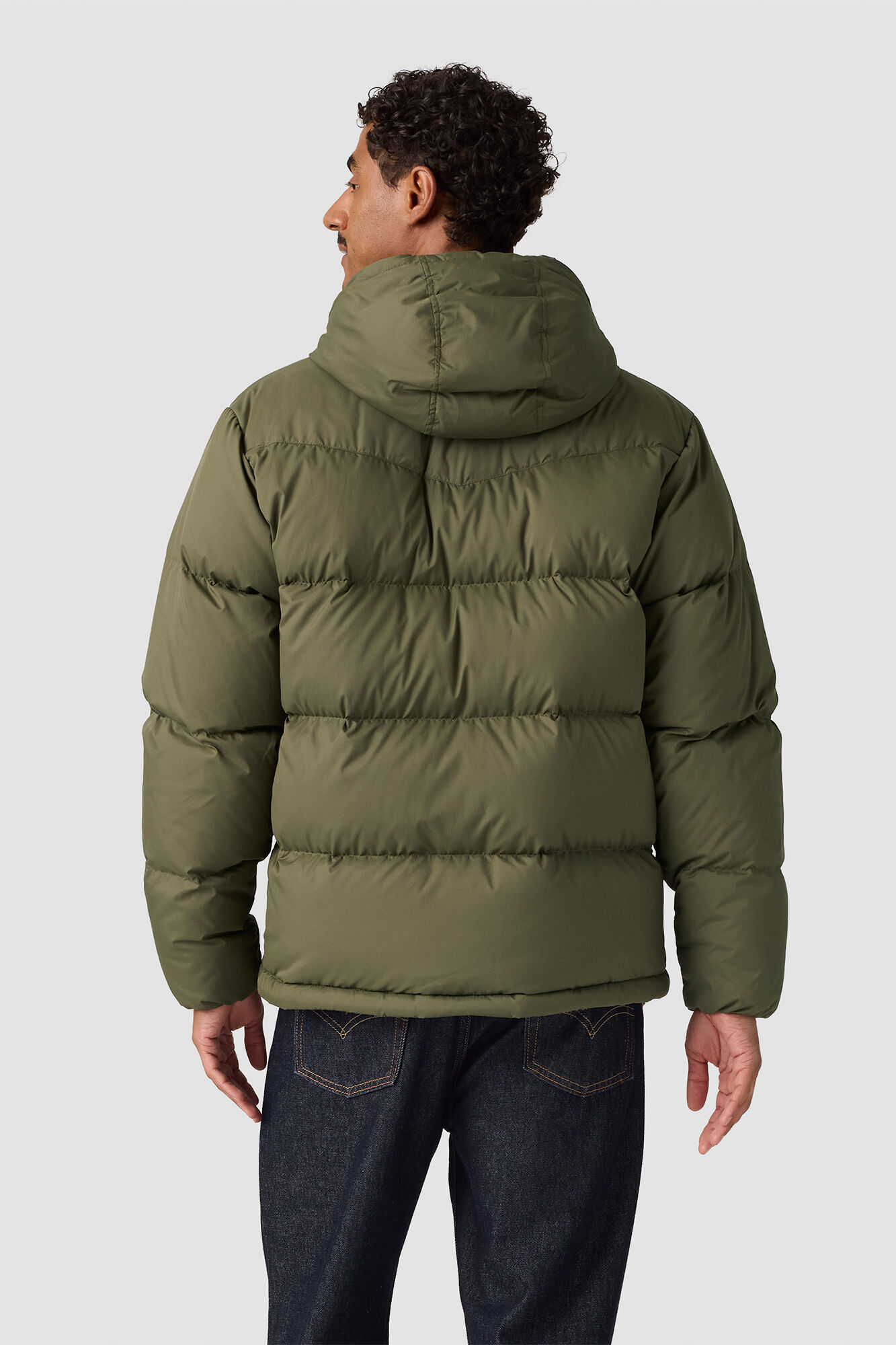 Levi's Casaco de penas curto com capuz