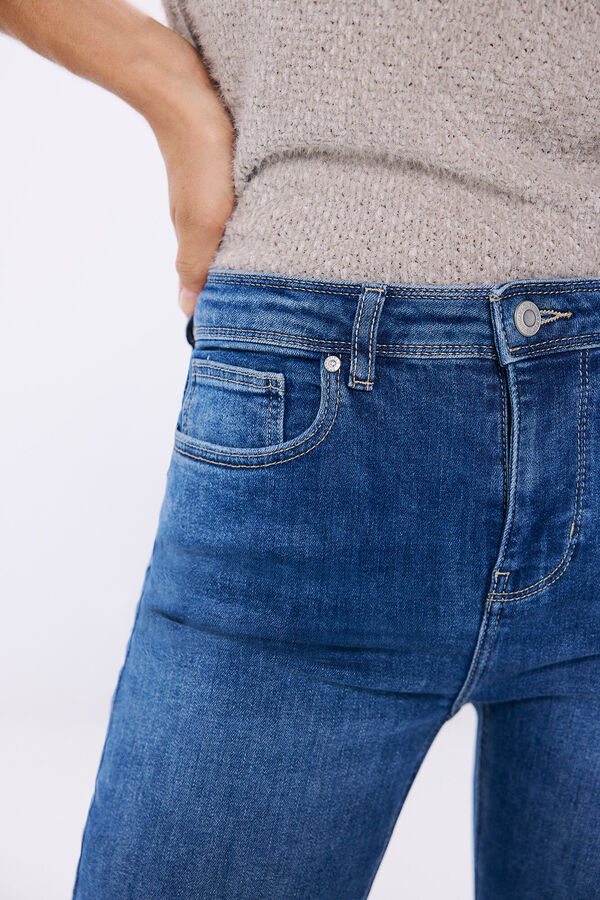 Springfield Jeans Flare azul medio