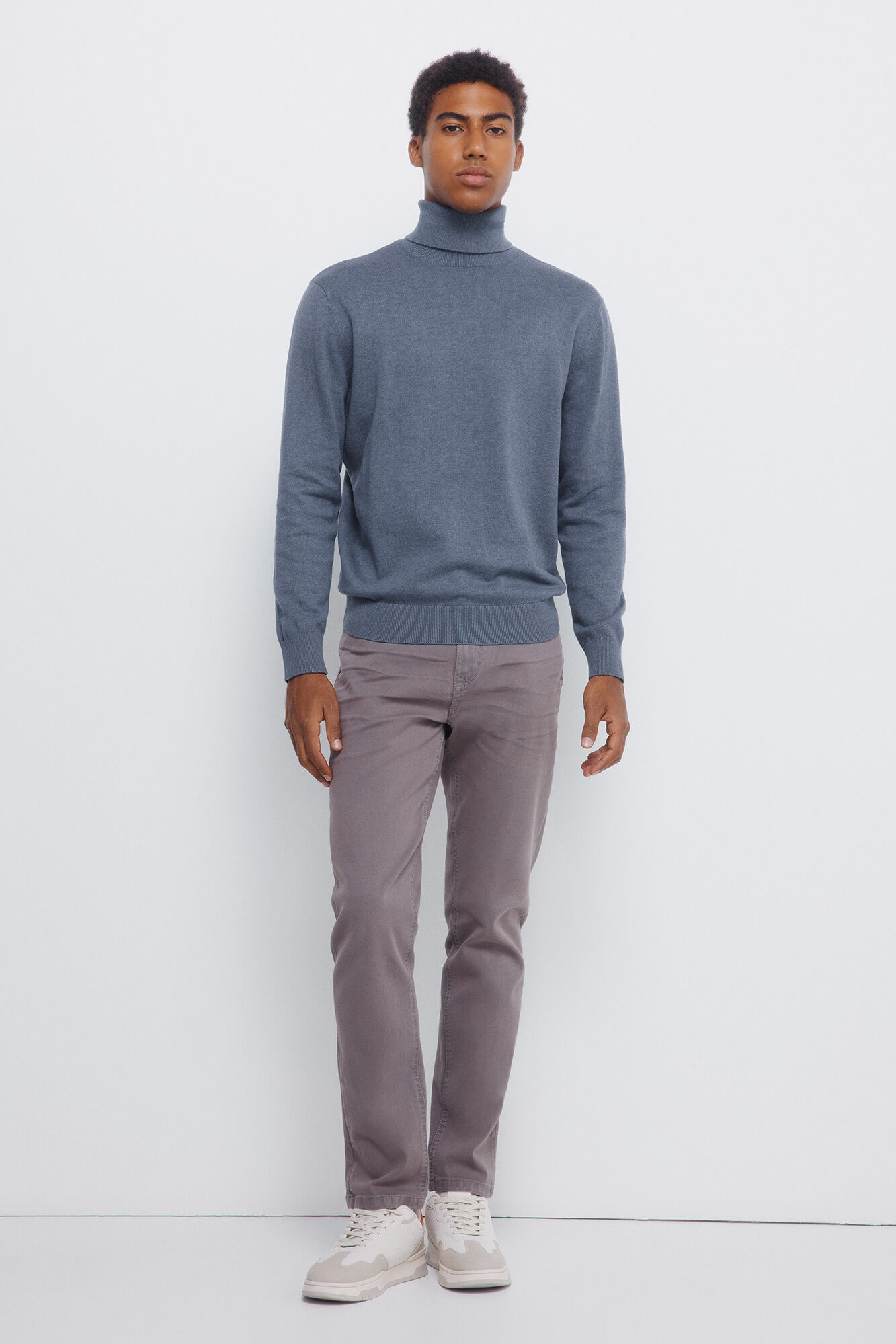 Springfield Pantal&oacute;n 5 bolsillos color slim fit