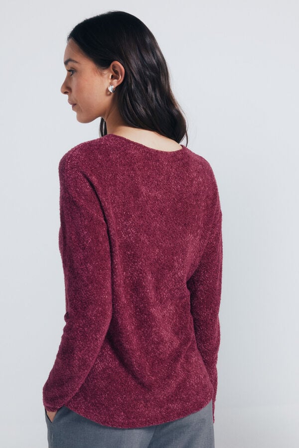 Springfield Plain chenille T T-shirt red