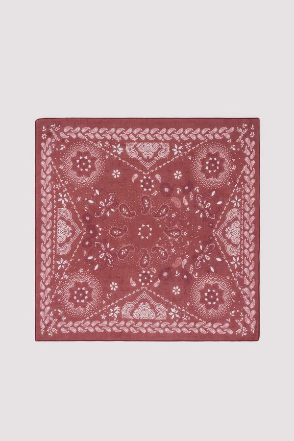 Springfield Cachecol bandana paisley estampado