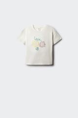 Springfield Kids T-shirt "Love" menina bege