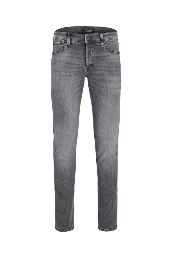 Jack & Jones Jeans slim cinco bolsos preto