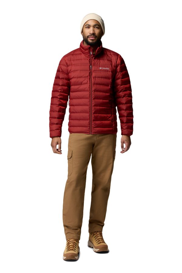 Columbia Chaqueta de plum&oacute;n aislante rojo